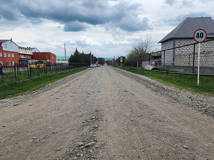 В Ингушетии приступили к ремонту одной из главных улиц села Зязиков-Юрт