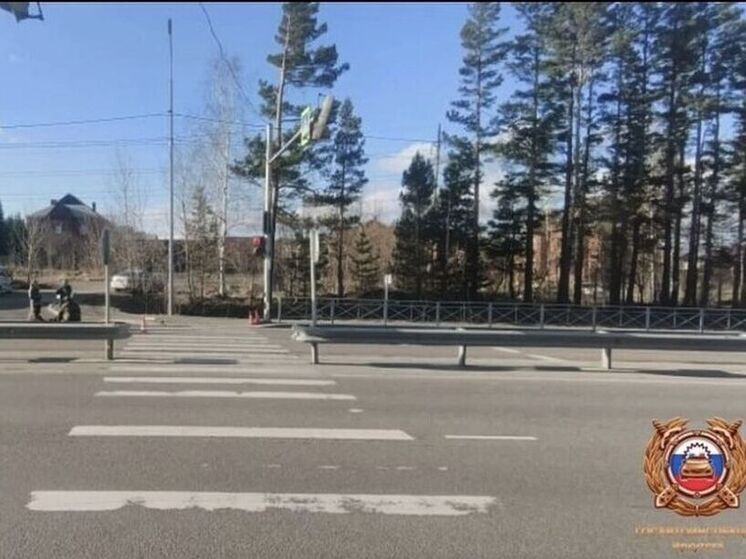 Женщину с ребёнком сбили на переходе в Иркутске