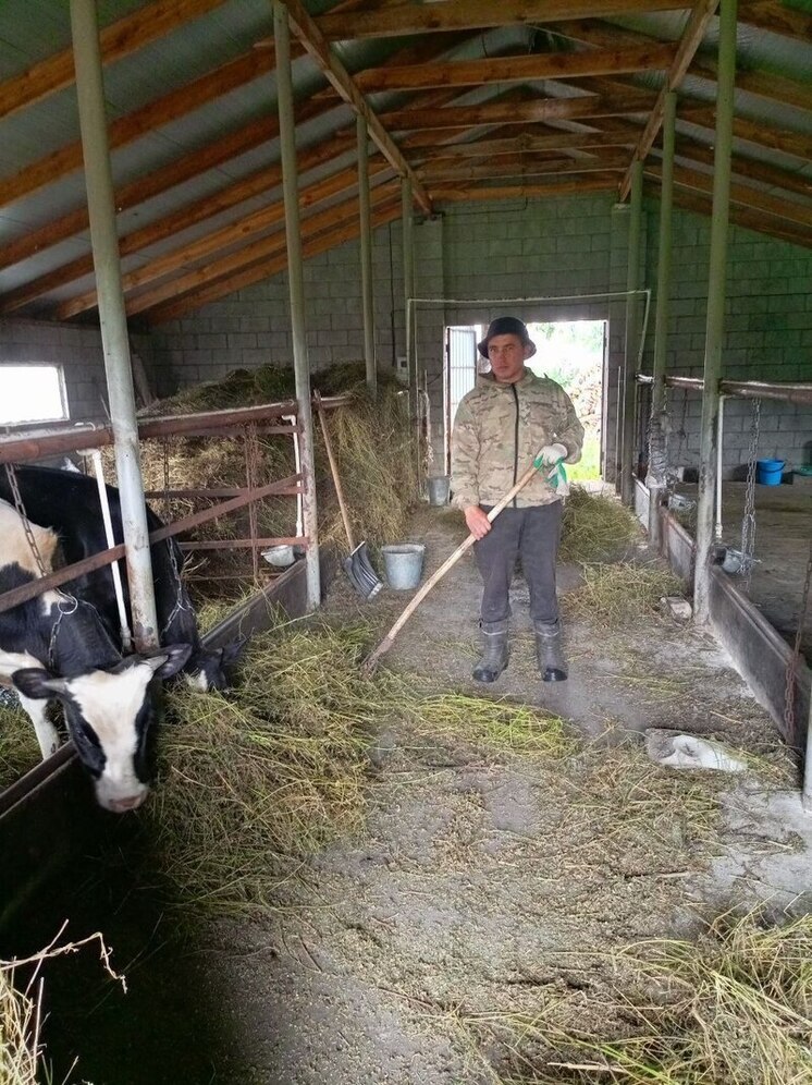 Сергей Леонтьев из Комсомольского района открыл ЛПХ с помощью соцконтракта