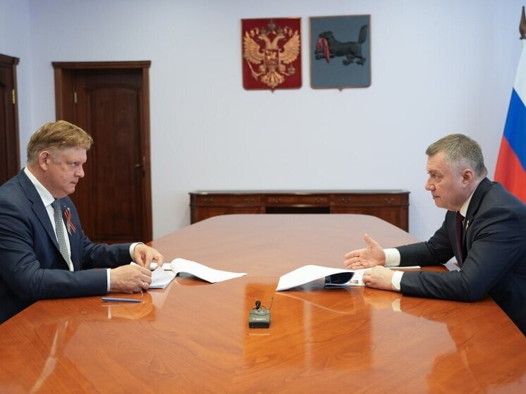 Анатолий Серышев провел рабочую встречу с Игорем Кобзевым