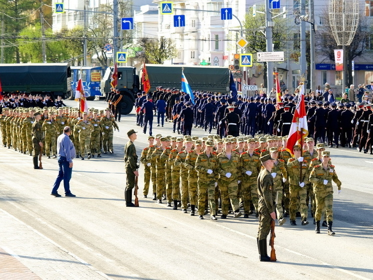 В Йошкар-Оле кадеты Росгвардии готовятся к Параду Победы