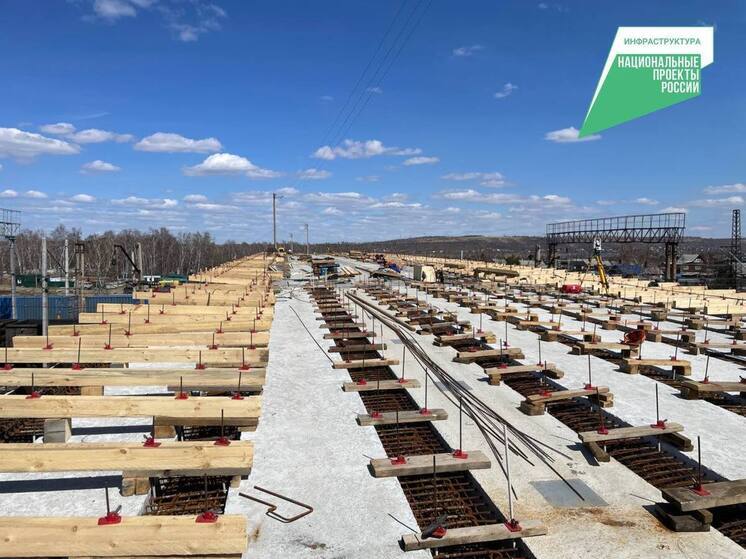 Ремонт путепровода на Батарейной идет по графику