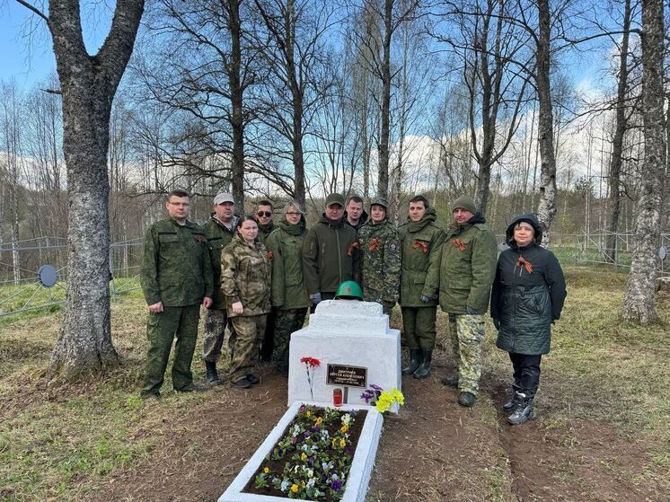 Сотрудники регионального следственного управления благоустроили воинское захоронение