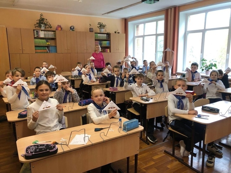 Сотрудники музея в Пущино провели занятие для школьников