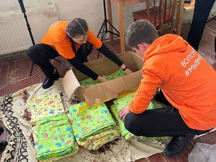 Волонтёры штаба «Мы вместе!» передали помощь детскому саду и школе в Скадовском районе