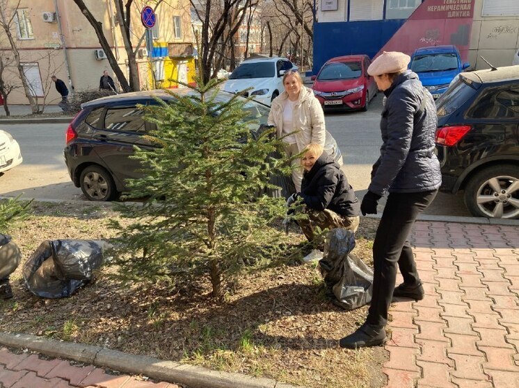 Охотоведы Хабаровска вышли на краевой субботник