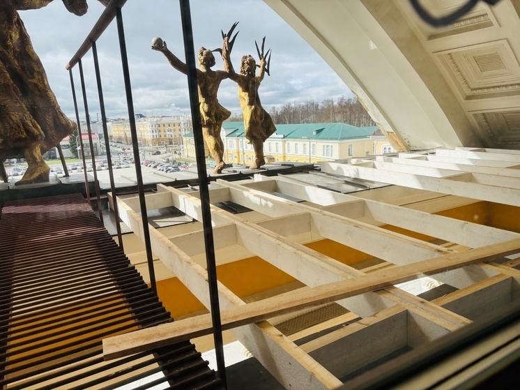 Работы по подготовке реставрационных работ скульптурной композиции «Дружба» начались в Петрозаводске