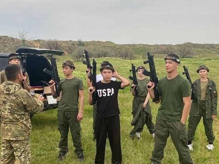 В Калмыкии курсанты взводов «Воин» отправились в полевой выход
