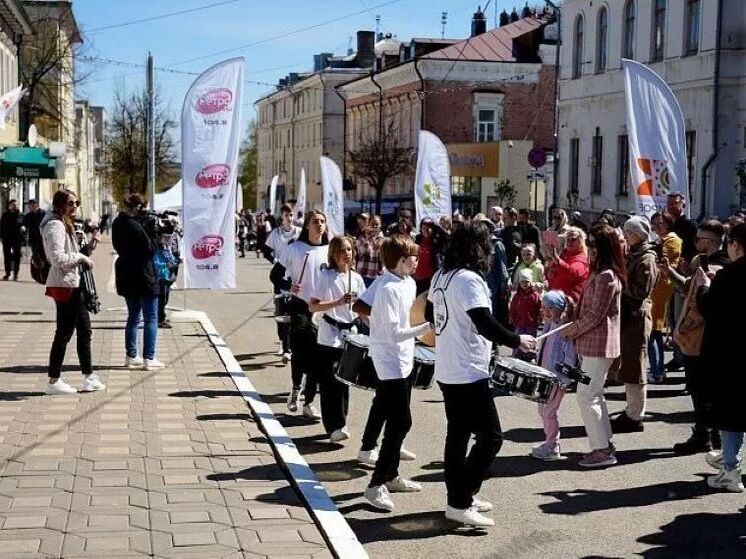 С 1 по 4 мая часть улицы Спасской в Кирове превратится в пешеходную зону