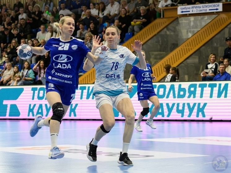 Гандбольная «Лада» проиграла «Черноморочке», но вышла в полуфинал Суперлиги