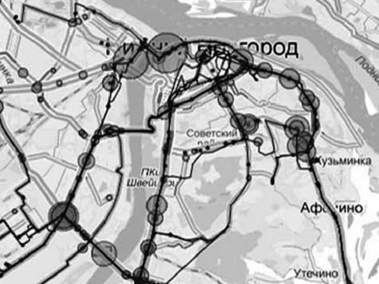 Ученые назвали самые стрессовые участки дорог в Нижнем Новгороде