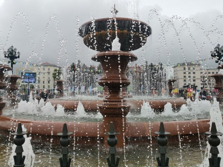 Фонтаны городских прудов Хабаровска заработают с 1 мая