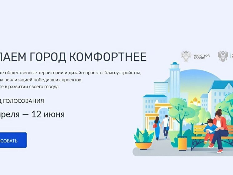В Великих Луках продолжается голосование за благоустройство городских территорий