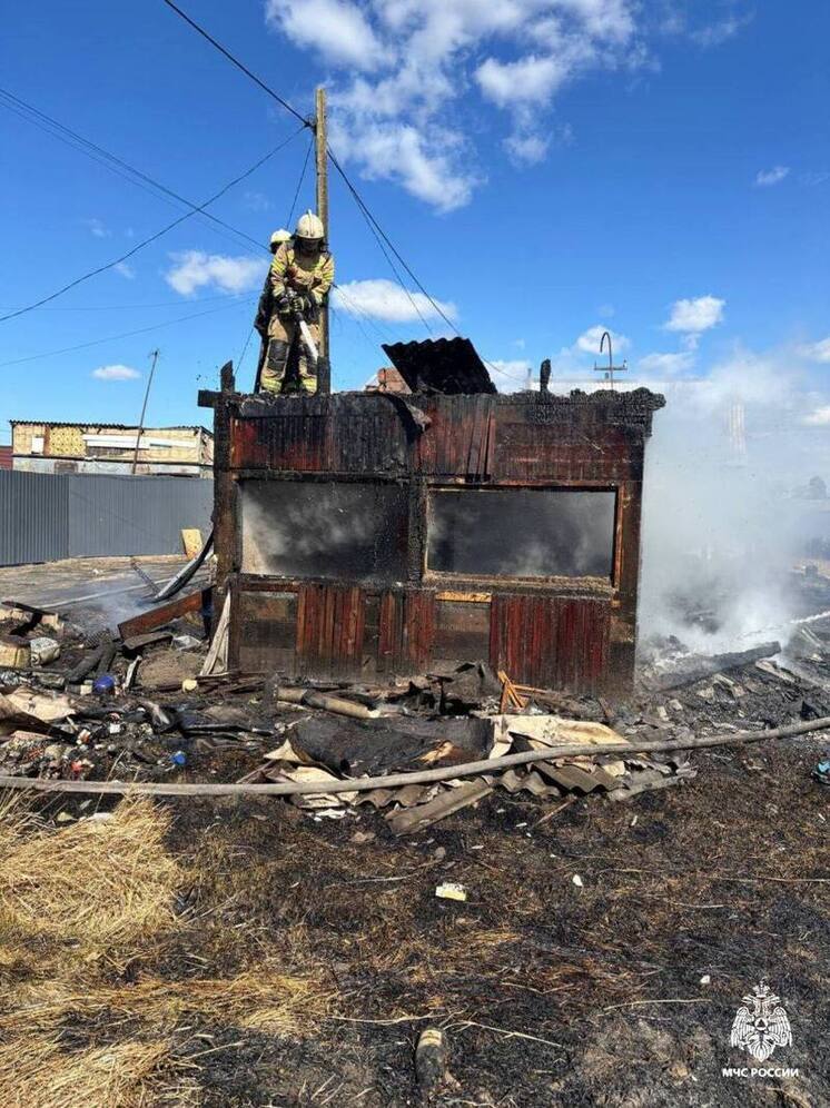 В Улан-Удэ пострадал ребенок при поптыке потушить возгорание