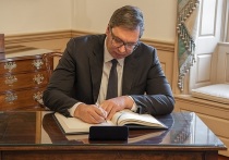 Президент Сербии Александар Вучич заявил, что планирует посетить Москву и принять участие в мероприятиях, приуроченных ко Дню Победы и его не остановят угрозы со стороны представителей Евросоюза