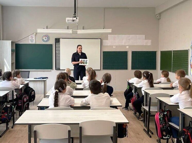 Госавтоинспекторы Сириуса напомнили школьникам о важности соблюдения ПДД