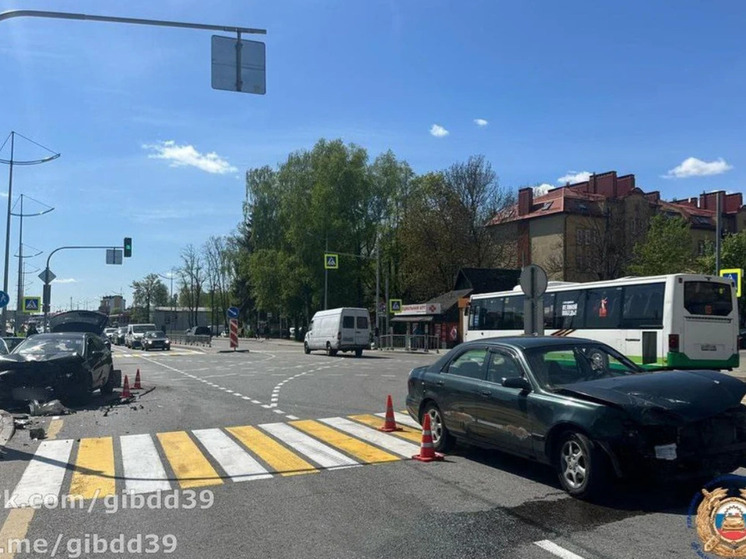 В Гурьевске двое детей травмировались при ДТП