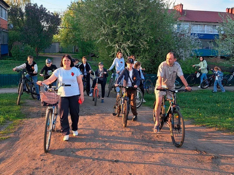 В Тамбовской области состоялся семейный велопробег «Дорогою Памяти»