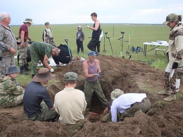 Поисковики Предгорья обнаружили в Степновском округе останки красноармейцев