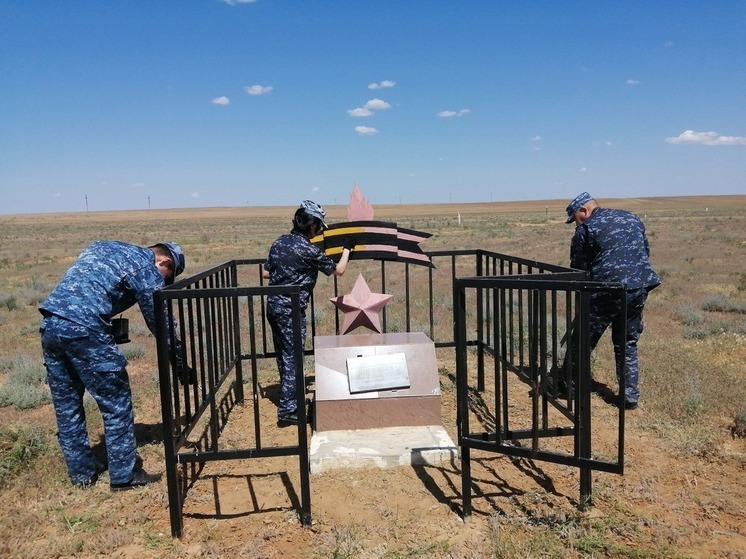 В Калмыкии почтили память участника войны Ивана Зиновьева