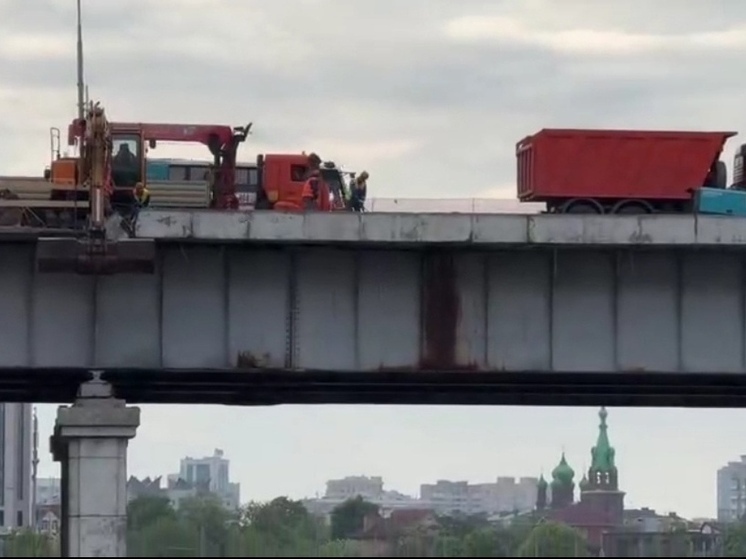 За сутки строители убрали 5 из 150 балок на Тургеневском мосту в Краснодаре