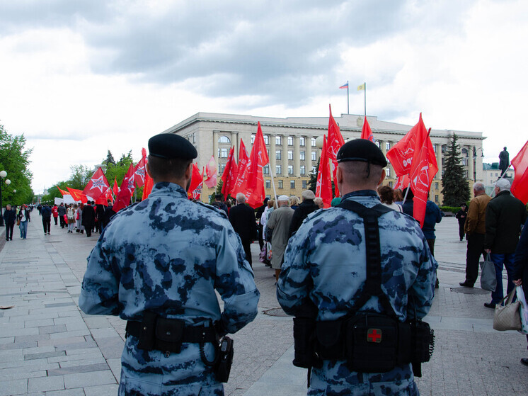 Росгвардия обеспечила правопорядок в Пензе во время празднования Дня весны и труда