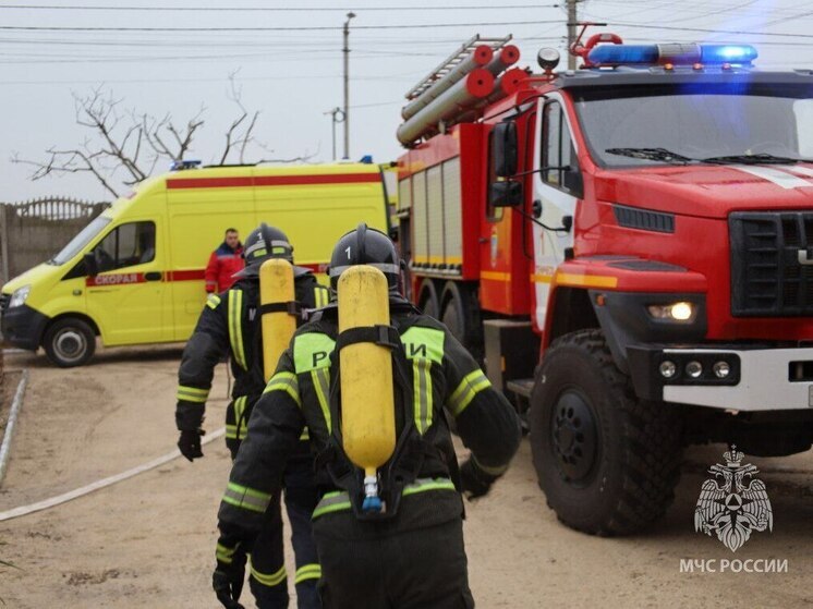 В Каховке при пожаре в жилом доме погибла женщина
