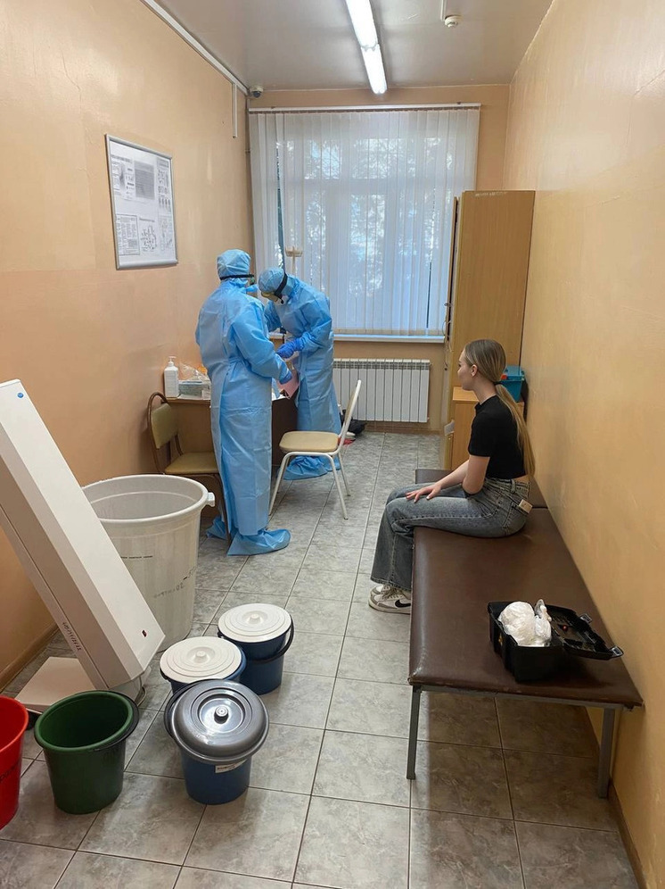 В Орловской областной больнице прошли учения по выявлению холеры