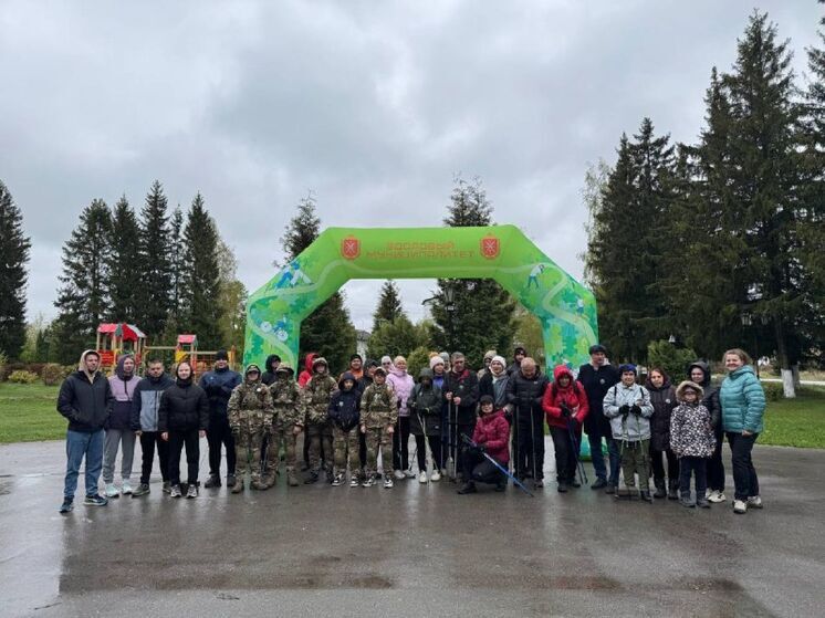 Более 100 туляков приняли участие в «Маршруте здоровья»