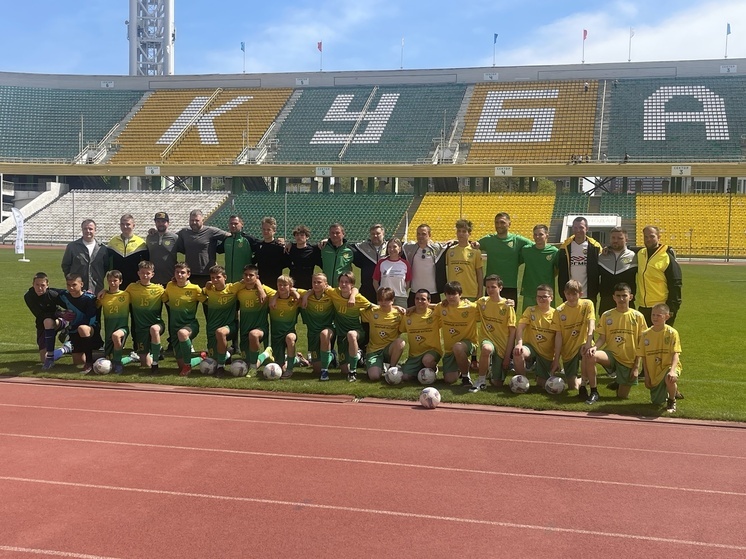На стадионе «Кубань» в Краснодаре прошёл финальный матч проекта «Добрый футбол»