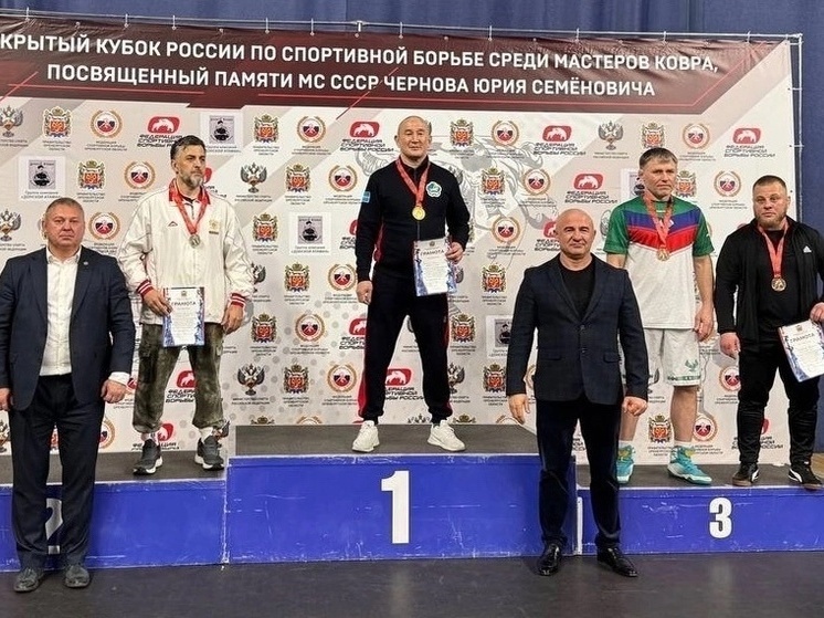 Судебный пристав Омак Кара-Сал успешно выступил на открытом Кубке России по спортивной борьбе