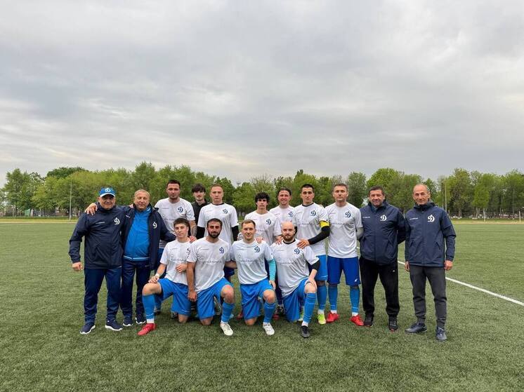 В 1/4 финала Кубка Усть-Лабинского района «Динамо» с разгромным счётом обыграло «Зарю»
