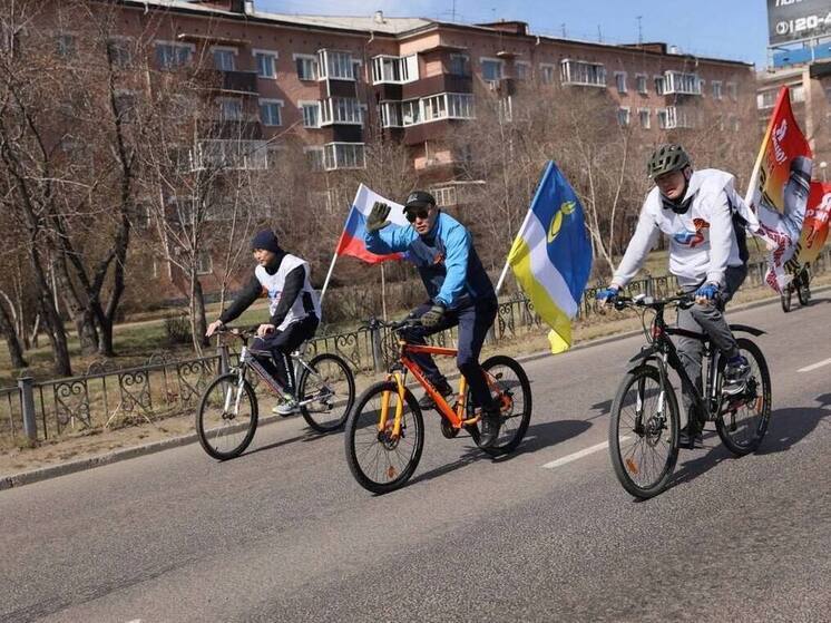 В Бурятии начался XIV велопробег «Звезда Победы»