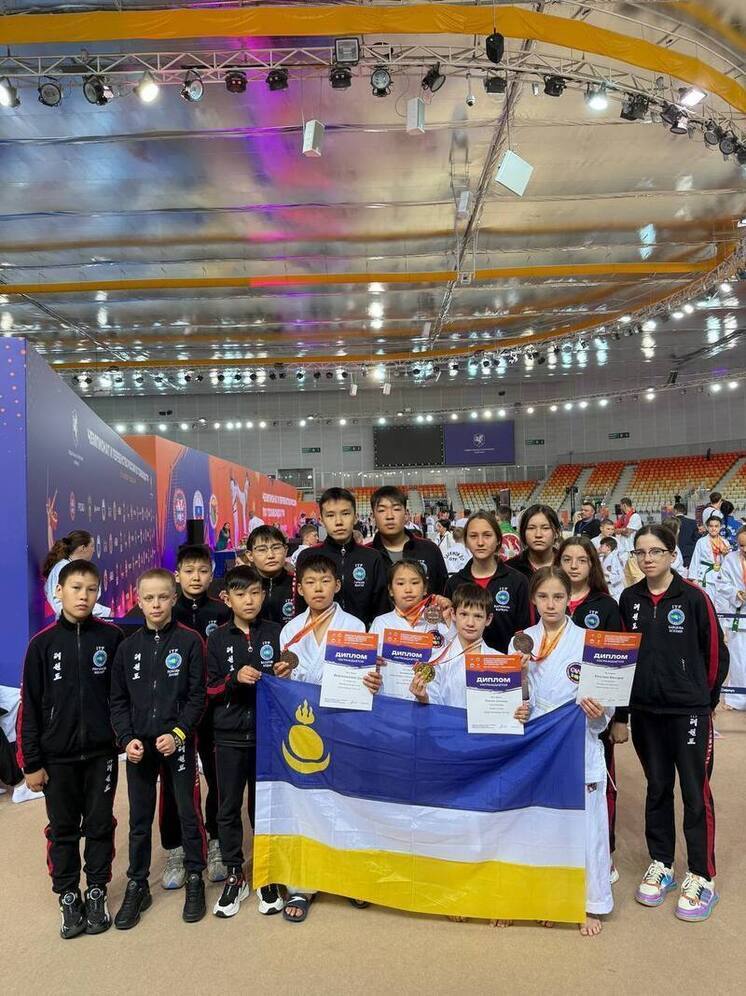 Тхэквондисты Бурятии триумфально выступили на Чемпионате России по тхэквондо