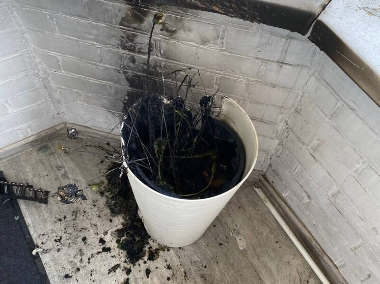 В Абакане школьник остался за няньку и устроил пожар в высотке