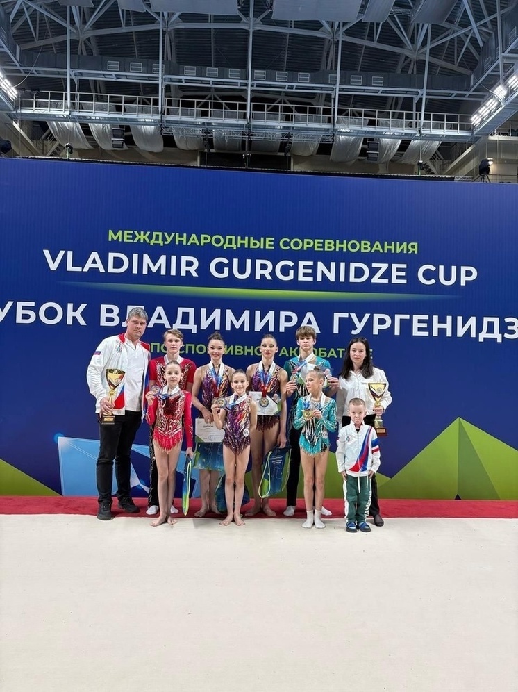 Спортивные акробаты  из Башкирии победили в междунардном турнире