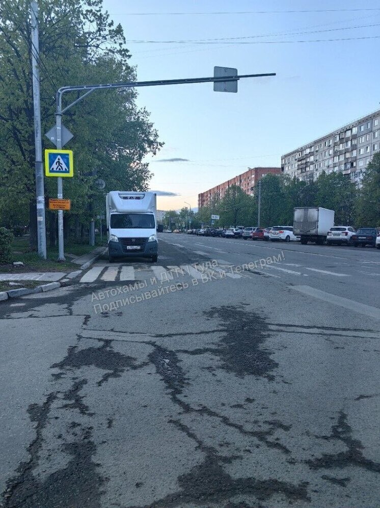 Фото "мастера парковки" в Туле показали в соцмедиа 3 мая