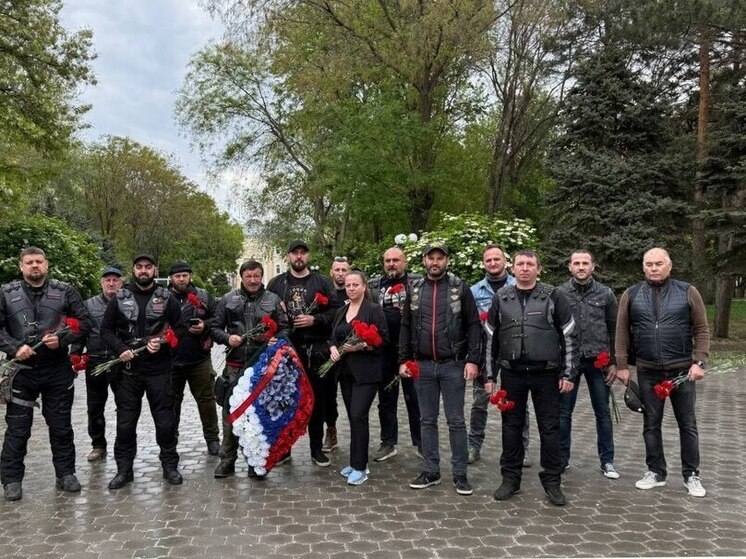 Астрахань посетили байкеры клуба «Ночные волки»