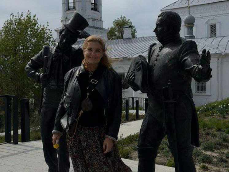Актриса Ирина Пегова посетила рязанский Касимов на майские праздники