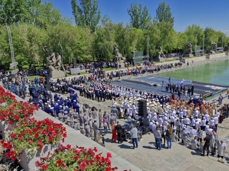 В Волгограде состоялся фестиваль духовых оркестров