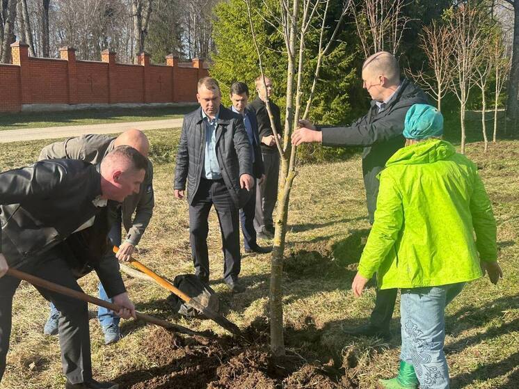 В Калужской области высадили липовую аллею в честь адъютанта Суворова