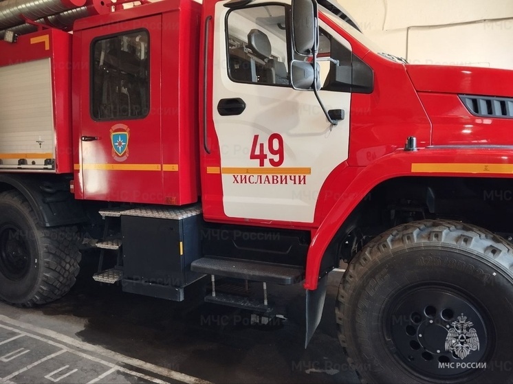 В Хиславичах пожар уничтожил жилой дом и сарай