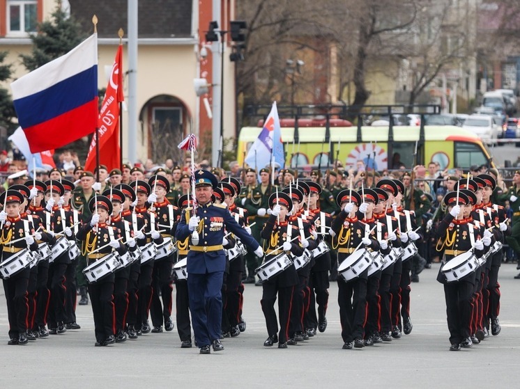 Детский Парад «Правнуки Победы» прошел в Приморье