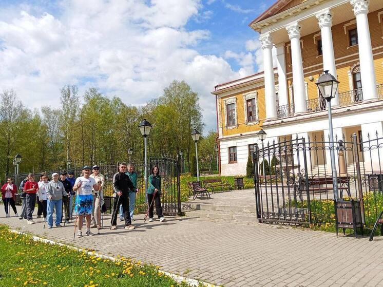 Около 2 километров прошагали участники «Маршрута здоровья» в Дубне