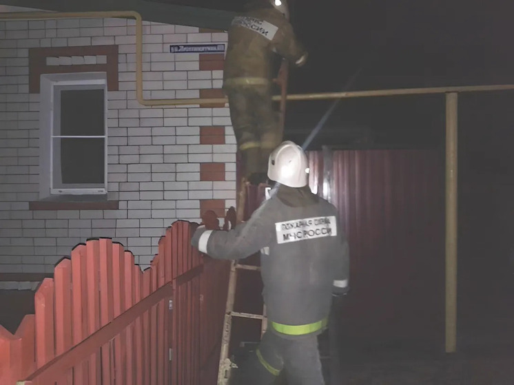 В селе Чигорак Воронежской области сгорел жилой дом