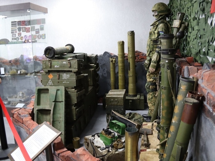 В музей Боевой Славы в Уфе передали сбитый украинский дрон «Вампир»