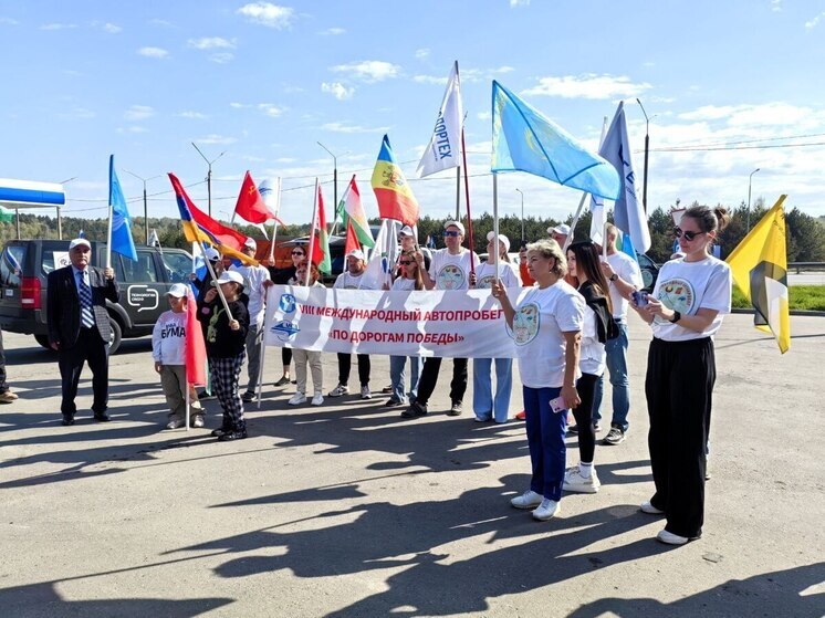 Международный автопробег «По дорогам Победы» сделал остановку в Туле