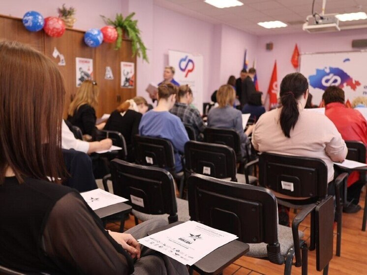 Патриотическая акция «Диктант Победы» прошла на площадке Отделения СФР по Чукотскому АО