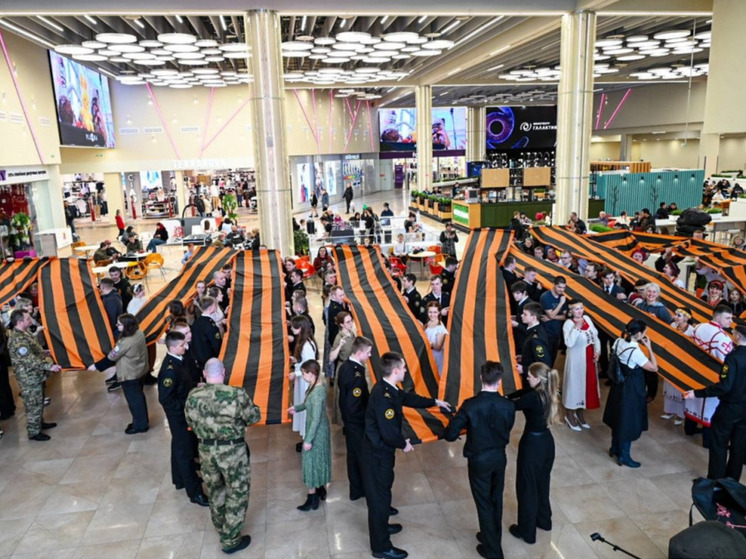 В Мурманске отметили 80-летие Великой Победы патриотическими акциями