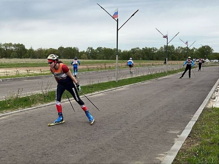 В Серпухове впервые прошли соревнования по лыжероллерам